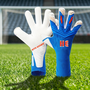 Pro-Level Goalkeeper Gloves for Every Weather Condition Goalkeeper Gloves Outdoor Strap Or Elastic Band Burability - Product Image 3