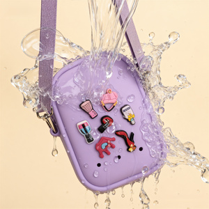 Sacs à bandoulière en silicone pour téléphone portable, sacs à main pour filles et femmes, sac à bandoulière pour téléphone portable - Product Image 5