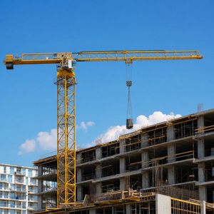 Grúa Torre de Techo Plano de Acero Q345B / G350 de 6 y 8 Toneladas para Construcción y Mantenimiento en Campo - Product Image 3
