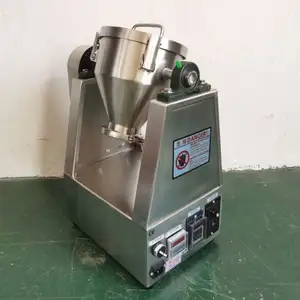 V automático tipo contínuo Herbalife pó grânulo misturador duplo cone liquidificador máquina