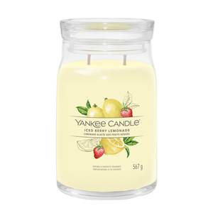 Vela Aromática Yankee Candle - Frasco Grande con 2 Mechas, Aroma a Limonada de Bayas Congeladas - Product Image 1