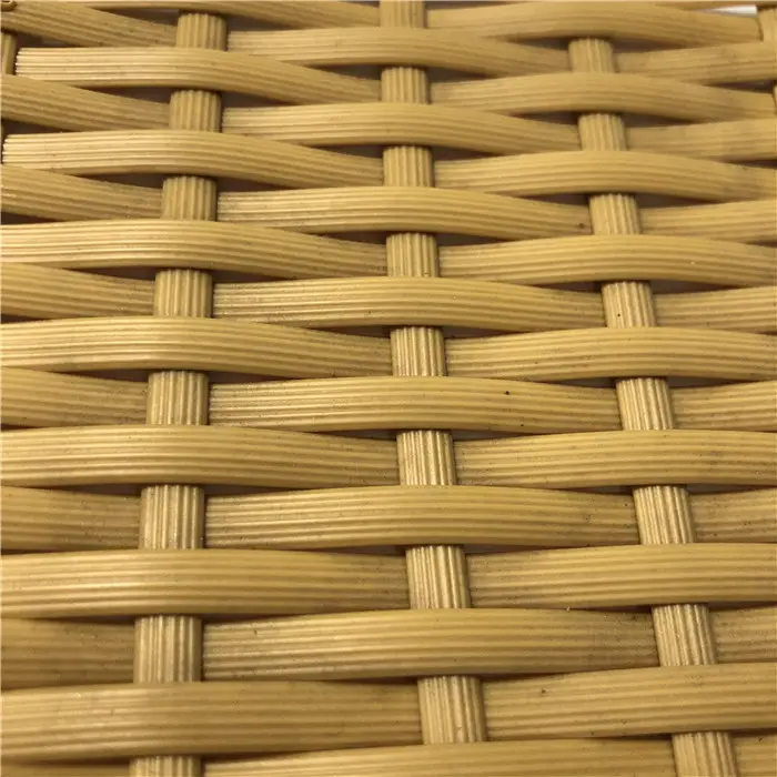 Rattan de plástico favorável ao ambiente/em vidro para cadeiras de tecelagem