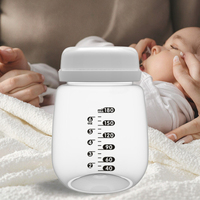 PP/PPSU-Material 180ml Kapazität Auswahl der Muttermilch-Aufbewahrung flasche für Baby-und Kinder fütterung produkte
