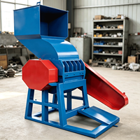 Broyeur automatique de fûts en plastique usagés, broyeur de matériaux plastiques durs, broyeur de plastique pour recyclage