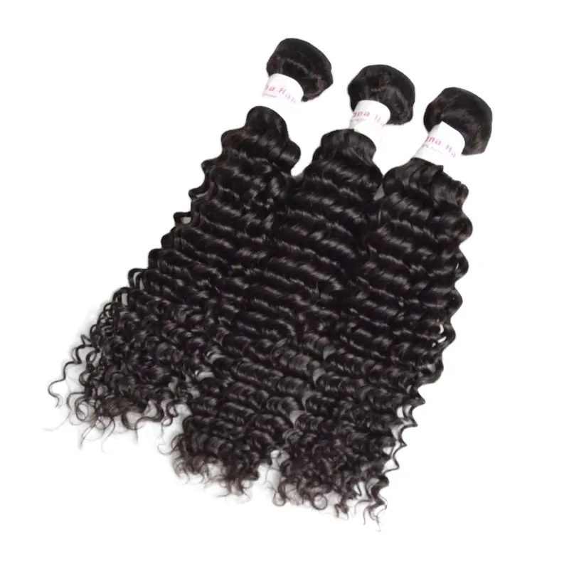 MONA 10A Virgin Human Hair Vendors Full Thick Machine Double Wefts Single Drawn Healthy End Wholesale Hair Bundles