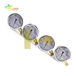 Kit de Prueba de Presión Hidráulica Hangood de 4 Manómetros, 10 Acoplamientos, 3 Mangueras de Prueba de 10/25/40/60Mpa, Caja de Plástico Negra Ligera de 3KG - Product Image 6