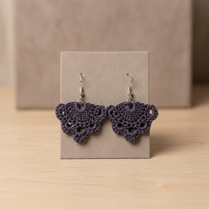 Pendientes Colgantes de Ganchillo con Diseño Floral Hechos a Mano para Mujer, Pendientes de Hilo Tejido a la Moda para Fiesta - Product Image 3