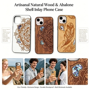 Funda <span class=keywords><strong>de</strong></span> Madera para Teléfono <span class=keywords><strong>Celular</strong></span>, Accesorios para Teléfono Móvil, Funda <span class=keywords><strong>de</strong></span> Madera para Teléfono - Product Image 1
