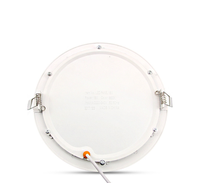 Dalle LED Syska pour Bureau, Luminaire Encastré Rond LED, Downlight LED 12W 15W 18W, Plafonniers Carrés LED