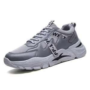 Latest Design Soft Sole and Lightweight Comfort Mesh Upper Improving Stability Outdoor Men Sneaker