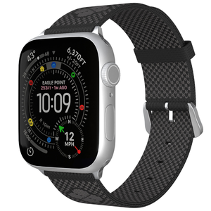 Correa de Reloj de Nailon Tejida sin Costuras con Patrón Floral Personalizado, Correa de Repuesto para Apple Watch 11 10 Ultra 3 SE - Product Image 4