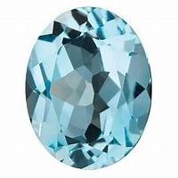 พลอย9X11mm ทรงหลวมเจียระไนแบบธรรมชาติลอนดอนสีน้ำเงินบุษราคัม - Product Image 6