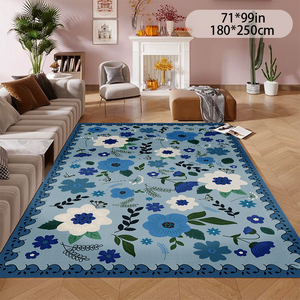 Alfombra de Oración Islámica Pequeña y Suave para el Hogar, Alfombra para Mesa de Centro, Alfombra de Piso, Alfombra de Rompecabezas con Diseño de Dinero en Dólares - Product Image 3