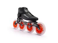 Patins à roulettes de course en ligne Warrun professionnels de haute qualité, 3 couches de fibre de carbone, 4 roues en PU, 110 mm, 125 mm, légers