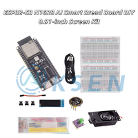 AI-KSEN Xiage Xiaozhi AI Robot dialog, Kit kombinasi ESP32-S3 N16R8 papan pengembangan suara cerdas