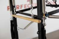 Gimnasio Equipo deportivo Metal Pilates Reformer Estudio de aluminio Sliding Infinity bar Aluminio Pilates Reformers Tower Trapeze