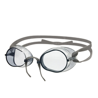 Professionnel sans miroir cercle Simple pont de nez réglable Anti-buée lunettes de natation étanches