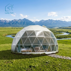 Tenda a Cupola Geodetica di Lusso Airbnb per Resort, Impermeabile in PVC, Tenda Igloo per Glamping e Hotel in Vendita - Product Image 1