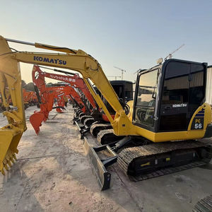 Excavadoras KOMATSU PC56 PC60 PC70 de 5, 6 y 7 toneladas, excavadoras de cadenas de segunda mano de alta calidad en venta - Product Image 1