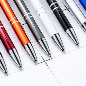 Stylos à bille métalliques personnalisables - Cadeaux uniques pour étudiants avec impression de logo - Stylos promotionnels en aluminium - Product Image 3
