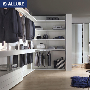 Armario <span class=keywords><strong>de</strong></span> Dormitorio Económico Allure <span class=keywords><strong>de</strong></span> MDF con 3 Puertas Corredizas y Cajones - Product Image 3