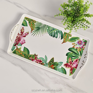 Ensemble de bouteilles à lotion, mugs, porte-savon et plateau en céramique de style rétro européen pour la décoration de la salle de bain - Product Image 5