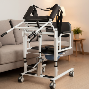 Chaise de transfert <span class=keywords><strong>pour</strong></span> patient, hydraulique, réglable en hauteur, <span class=keywords><strong>pour</strong></span> maison de retraite, <span class=keywords><strong>personnes</strong></span> alitées, <span class=keywords><strong>aide</strong></span> <span class=keywords><strong>à</strong></span> la mobilité <span class=keywords><strong>pour</strong></span> la salle de bain, Mateside - Product Image 1
