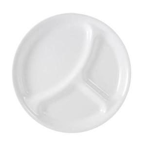 <span class=keywords><strong>Assiette</strong></span> en mélamine à <span class=keywords><strong>trois</strong></span> <span class=keywords><strong>compartiments</strong></span>, 3 <span class=keywords><strong>compartiments</strong></span>, pour adultes, régime alimentaire sain, dîner - Product Image 4