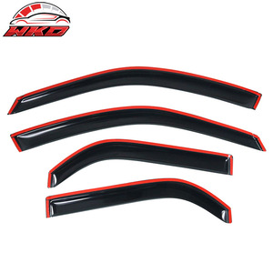 Pour Acura MDX 01-06, visières de fenêtre en acrylique, 4 pièces, protection contre la pluie, le soleil et le vent - Product Image 4