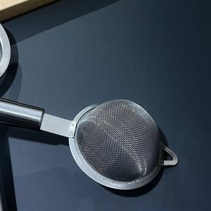 Colador de malla de acero inoxidable, colador de cocina de malla pequeña para harina, filtro de aceite, colador para freír, solo lavar a mano - Product Image 4