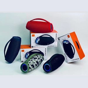 Boombox 3 Mini Enceinte sans fil portable d'extérieur avec éclairage RGB, son puissant, colonne de musique stéréo pour fêtes et camping, subwoofer - Product Image 4