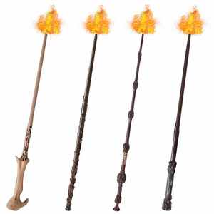 Cosplay Electronic <strong>Fire</strong> Flasher Magic <strong>Wands</strong> Magic Trick Professional Flame Lighter Device Props Magicians Accessories Magia Game - Product Image 2