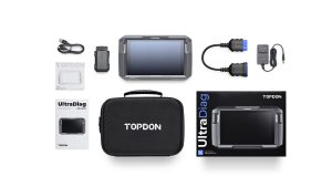 TOPDON UltraDiag alat diagnostik mobil, alat diagnostik <span class=keywords><strong>2</strong></span>-in-1 dengan pemrograman kunci Obd2 untuk toko tukang kunci - Product Image 5