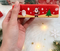 Bâton de beurre de Noël réaliste, jouet anti-stress à rebond lent, en PU souple, idéal pour les marchés de Noël et les cadeaux
