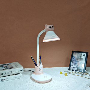 Mắt-chăm sóc đọc sách bàn ánh sáng nghiên cứu Dễ thương Gấu phim hoạt hình LED bảng đèn cho trẻ em với chủ bút và điện thoại đứng - Product Image 2