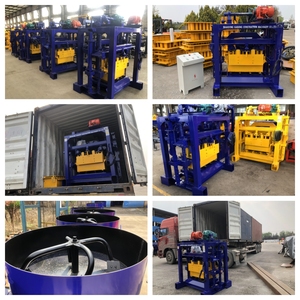 Macchina Manuale per Stampaggio Blocchi di Cemento Kaiqian QT4-40 con Motore PLC e Pompa per Produzione di Blocchi Forati - Product Image 5