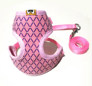 <strong>Harness</strong> for Small <strong>Dog</strong> Cat Walking <strong>Harnesses</strong> Leads <strong>Rhinestone</strong> Mesh Cat <strong>Harness</strong> and Leash Set Breathable Adjustable Pet Vest - Product Image 4