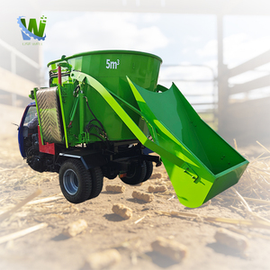 Máquina Autopropulsada para Esparcir Alimento, Máquina de Alimentación para Ganado, Uso Agrícola - Product Image 1