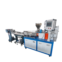 Ligne de production d'extrusion de granulés de plastique pour laboratoire