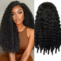 Perruque HD sans colle 13x6 en cheveux naturels de qualité 12A, 30 pouces, pré-épilée, avec dentelle frontale complète, ondulations naturelles, fournisseur