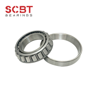 Roulement à rouleaux coniques à une rangée de précision SCBT P0 en acier chromé, ouvert et étanche M86649/M86610 (SET309 90368-30002)