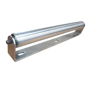 No Power Industry Zinc Chrome Plated Stainless Steel Galvanized Gravity Skate Wheel Conveyor Roller For Truck Loading For Sale