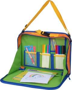 โรงงาน Sedex เกาหลี OEM ที่กําหนดเองเด็กในรถยนต์ความปลอดภัยที่นั่งกลับกระดานวาดภาพแบบพกพารถที่นั่งถาดOrganizer - Product Image 1