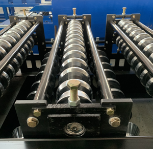 Metal Roofing Panel <b>Sheet</b> Double Layer Cold Roll Forming Machine Roof <b>Tile</b> Forming Machines <b>Tile</b> Galvanized <b>Sheet</b> Roll Former - Product Image 6