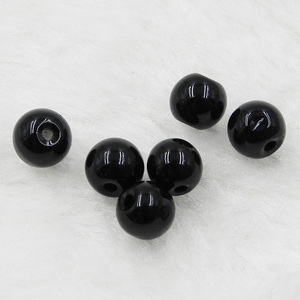 Factory Wholesale 4/6/8/10mm <strong>Black</strong> Glass <strong>Beads</strong> Smooth Round Loose Spacer <strong>Beads</strong> for Jewelry Making DIY Bracelets - Product Image 5