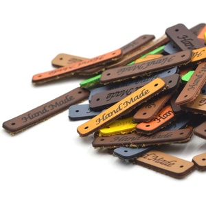 <span class=keywords><strong>Étiquette</strong></span>s pour vêtements de haute qualité, 50 pièces, vêtements en cuir, sacs faits <span class=keywords><strong>à</strong></span> la <span class=keywords><strong>main</strong></span>, fournitures de couture, bricolage - Product Image 4