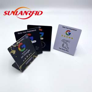 SUNLAN NFC Google Análise Stand Potencial Negócio com Display do Menu NFC Melhorado Ntag 213 Ntag216 Ntag 215 NFC Stand - Product Image 6