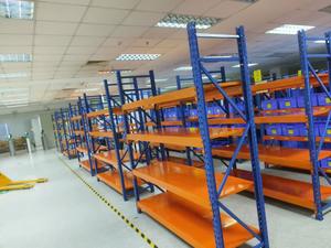 OBO Direct Factory Supply Heavy-Duty Industrial Warehouse Estante de almacenamiento Estantes de acero de calidad Protección contra la corrosión personalizada - Product Image 4
