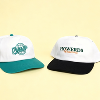 Casquettes de sport en PVC avec motif lettres - Design 6 panneaux - Idéales pour toutes les occasions, parfaites pour les excursions en eau salée et les promenades décontractées en extérieur