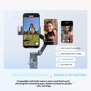 Para Móviles 8 HarmonyOS, Conexión Directa al Teléfono, Seguimiento de 360 Grados y Antivibración, Gimbal de Mano 360. La rotación ofrece una suavidad 3 veces mejor - Product Image 5